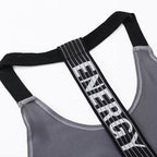 Women's Backless Gym Crop Top