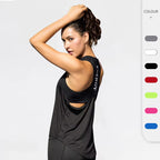 Women's Backless Gym Crop Top