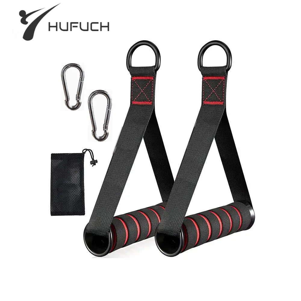 Resistance Bands Handle Bar Pulley Strap