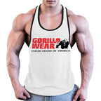 Men’s Muscle Tank – Breathable Cotton Sleeveless Gym Shirt