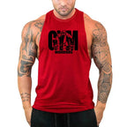 Men’s Muscle Tank – Breathable Cotton Sleeveless Gym Shirt
