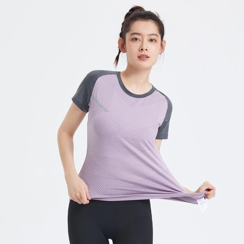 Women’s Quick Dry Yoga & Running T-Shirt