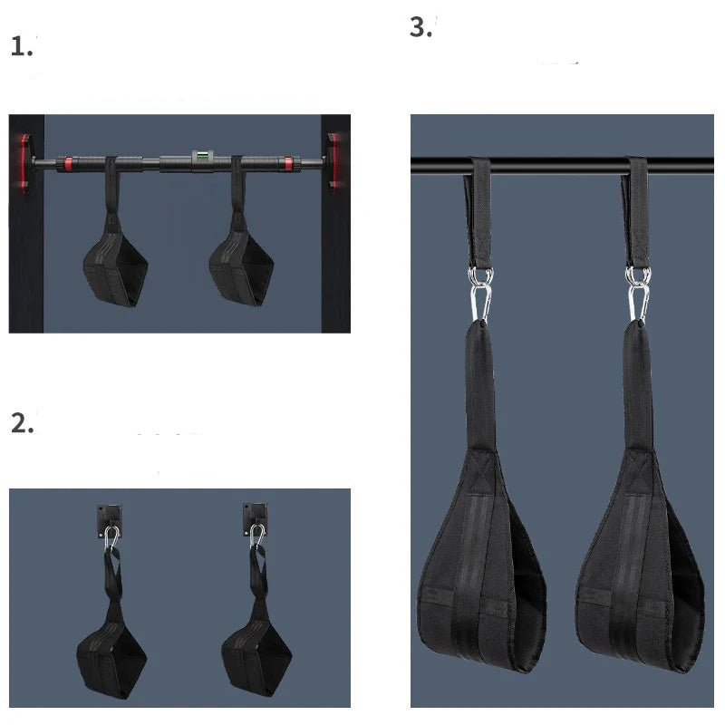 Heavy Duty AB Sling Straps for Pull Up Bar