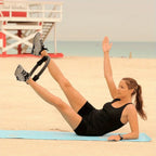 Monochrome Fitness Ring - Yoga & Pilates Resistance Circle for Home Fitness