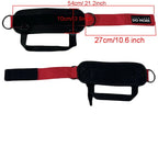 Padded Gym Ankle Cuffs for Leg Workouts