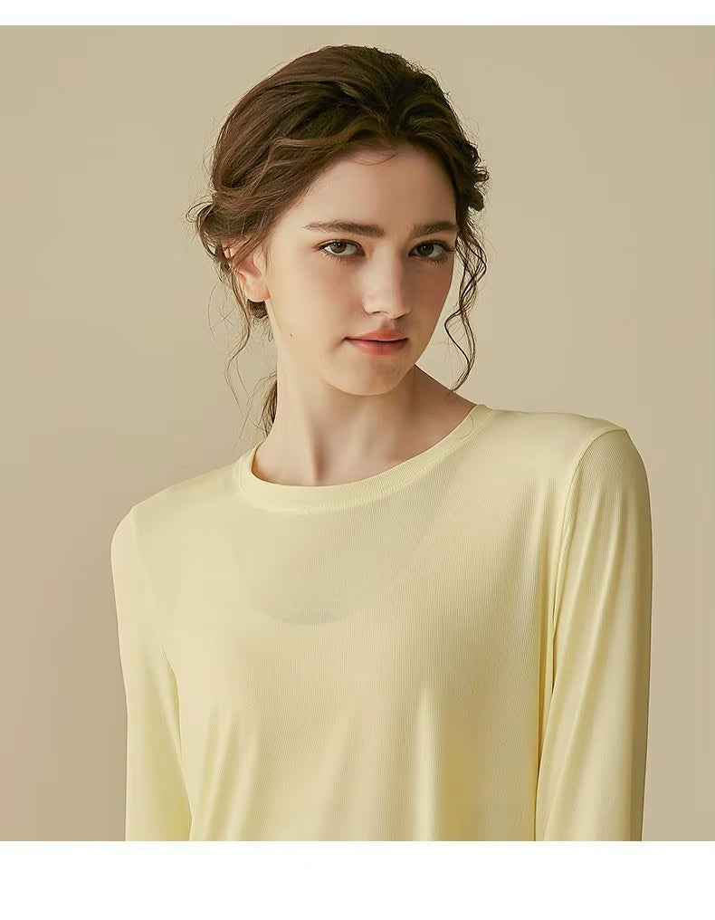 Women's Quick Dry Long Sleeve Gym Top