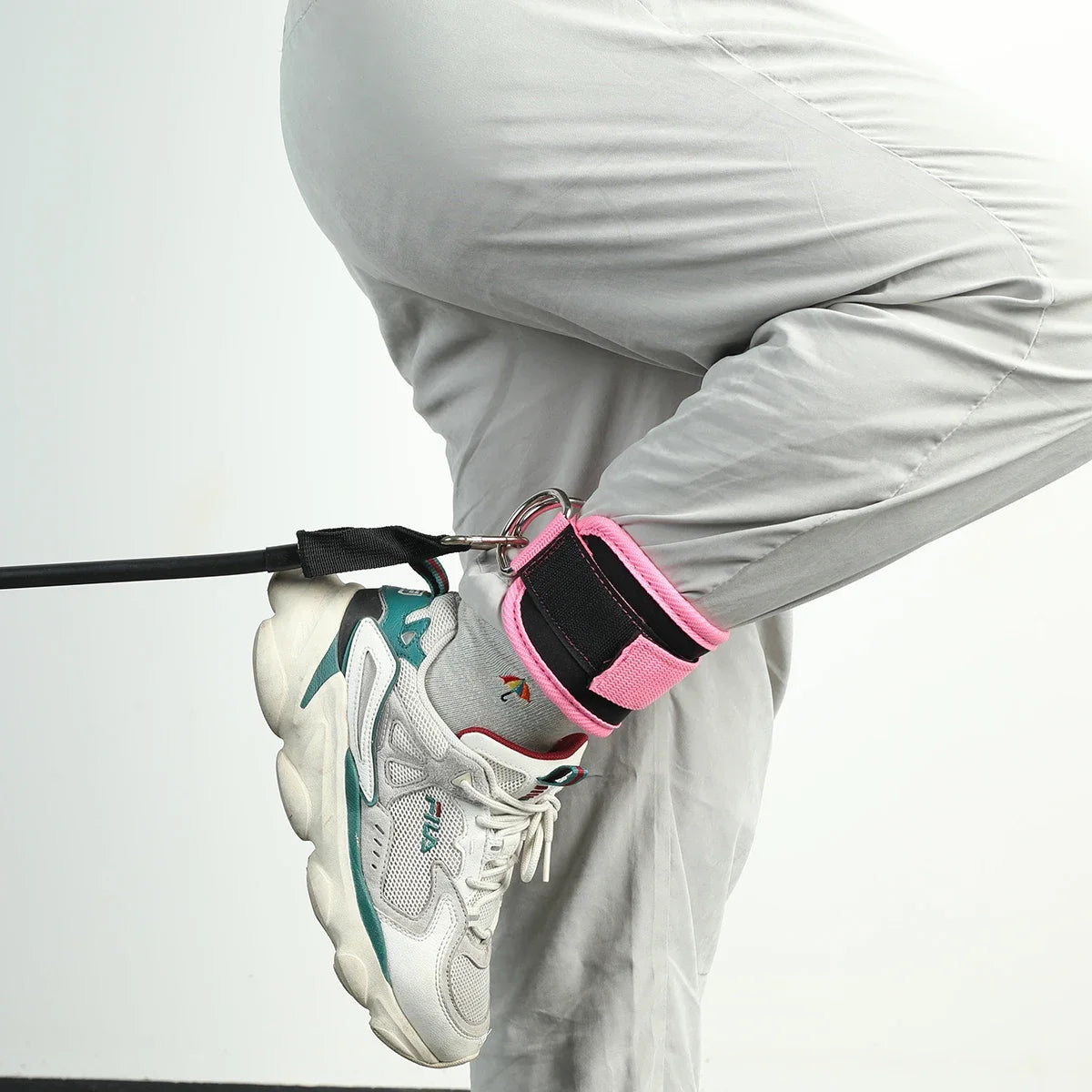 Adjustable Ankle Straps for Leg & Glute Training