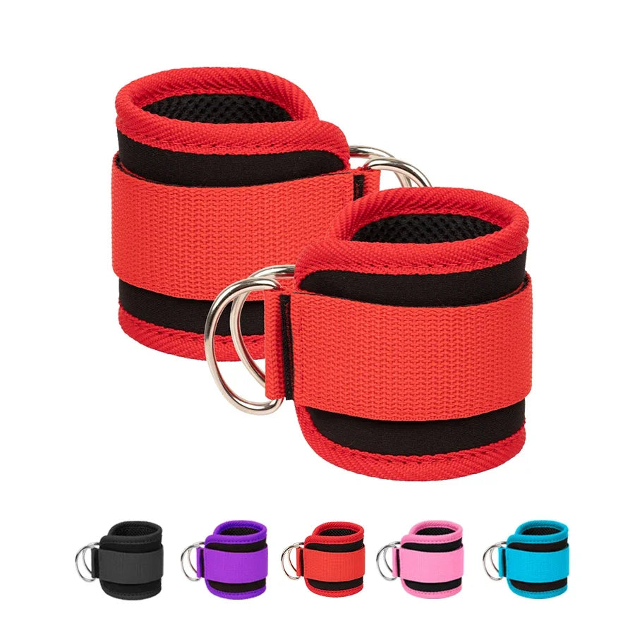 Adjustable Ankle Straps for Leg & Glute Training