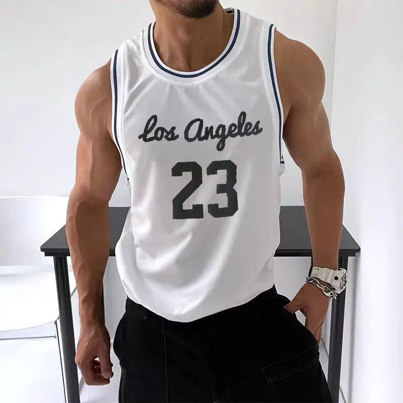 Men's No.23 Sports Mesh Tank Top