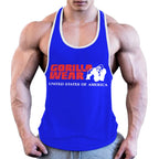 Men’s Muscle Tank – Breathable Cotton Sleeveless Gym Shirt
