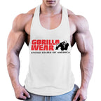 Men’s Muscle Tank – Breathable Cotton Sleeveless Gym Shirt
