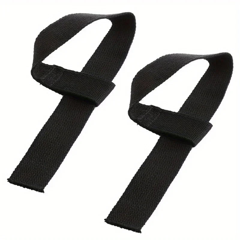 2PCS Anti-Slip Weightlifting Wrist Straps