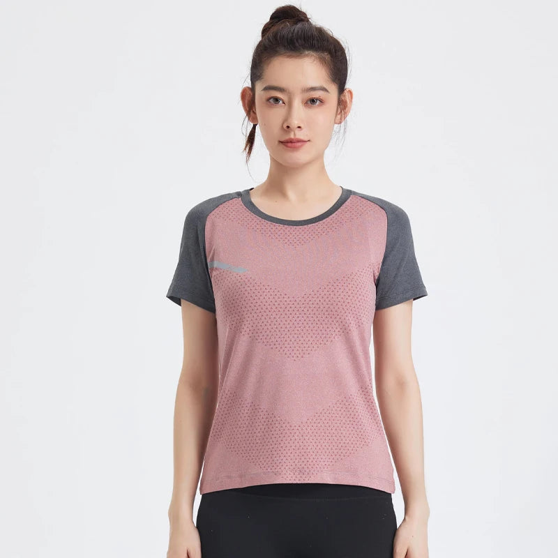 Women’s Quick Dry Yoga & Running T-Shirt
