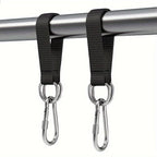 Durable Hammock Hanging Belts with Steel Hooks