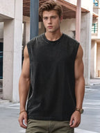 Men’s Muscle Tank Top - Sleeveless Gym & Workout Shirt