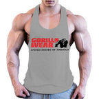 Men’s Muscle Tank – Breathable Cotton Sleeveless Gym Shirt