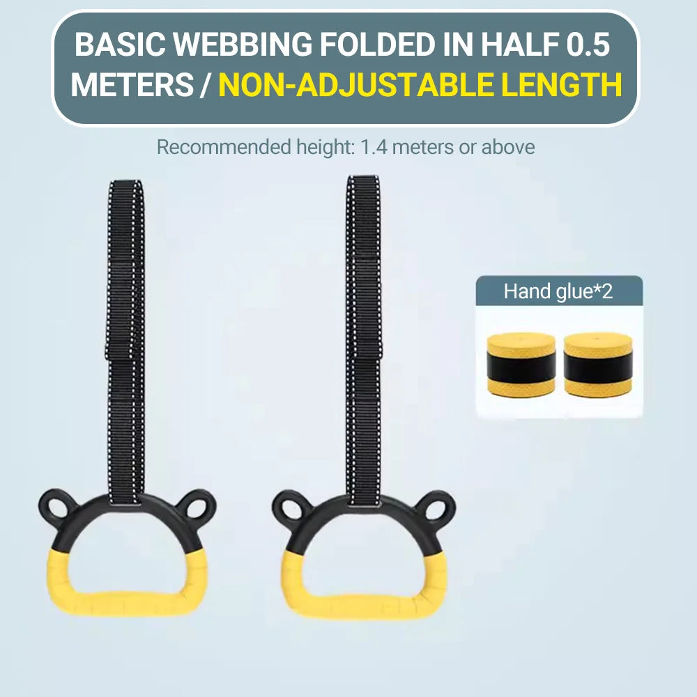 Kids Gymnastic Bar with Rings