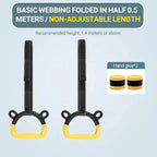 Kids Gymnastic Bar with Rings
