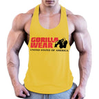 Men’s Muscle Tank – Breathable Cotton Sleeveless Gym Shirt
