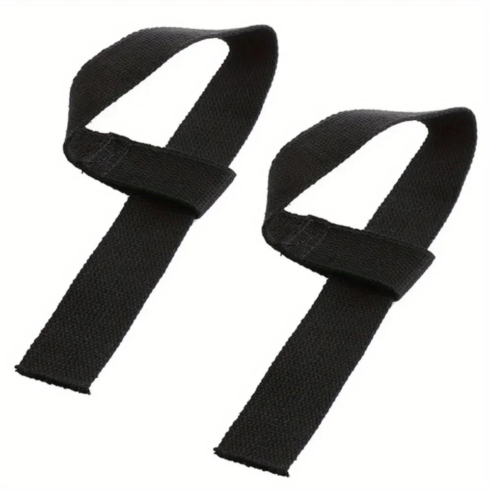 2PCS Anti-Slip Weightlifting Wrist Straps