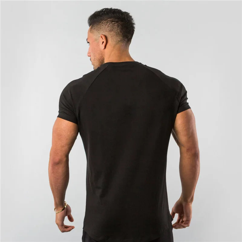 Men’s Fitness T-Shirt – Short Sleeve Gym
