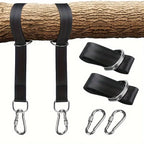 Durable Hammock Hanging Belts with Steel Hooks