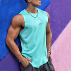 Men’s Breathable Mesh Gym Tank