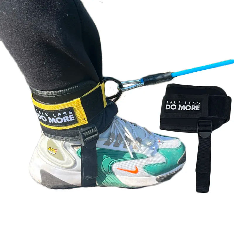 Padded Gym Ankle Cuffs for Leg Workouts