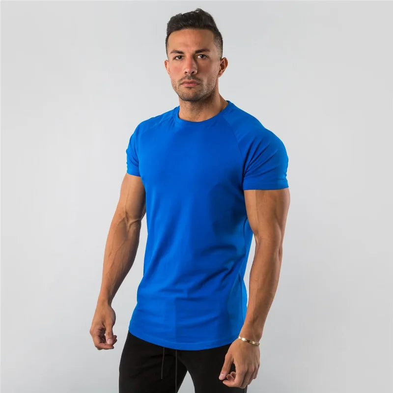 Men’s Fitness T-Shirt – Short Sleeve Gym