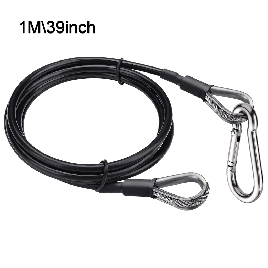 Heavy-Duty 5mm Gym Cable Extender