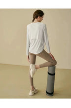 Women's Quick Dry Long Sleeve Gym Top