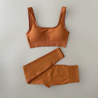 2/3Pcs Seamless Yoga Clothing Set Workout Sportswear Gym Clothing High Waist Leggings Crop Top Knitted Sports Outfit for Woman