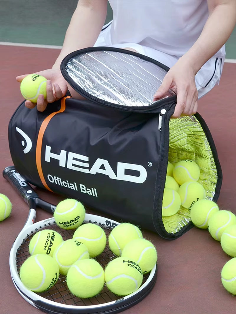 Large Capacity  Tennis Bag for 100 Pcs Tenis Balls Bucket Bag with Heat Insulation Tennis Balls Bag Tennis Padel Ball Bolsas